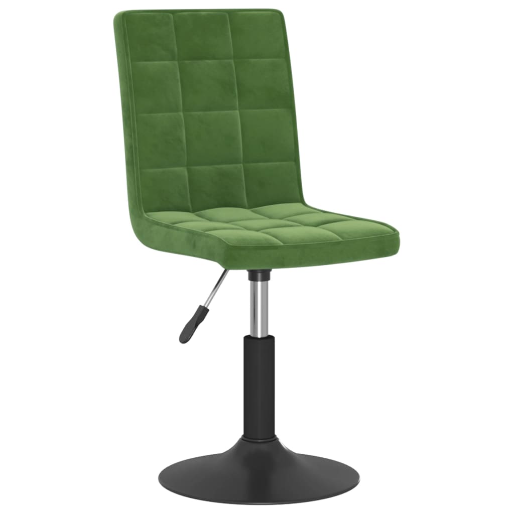 Scaune de bucatarie pivotante, 6 buc., catifea, verde inchis, model 34 — imaginea 6