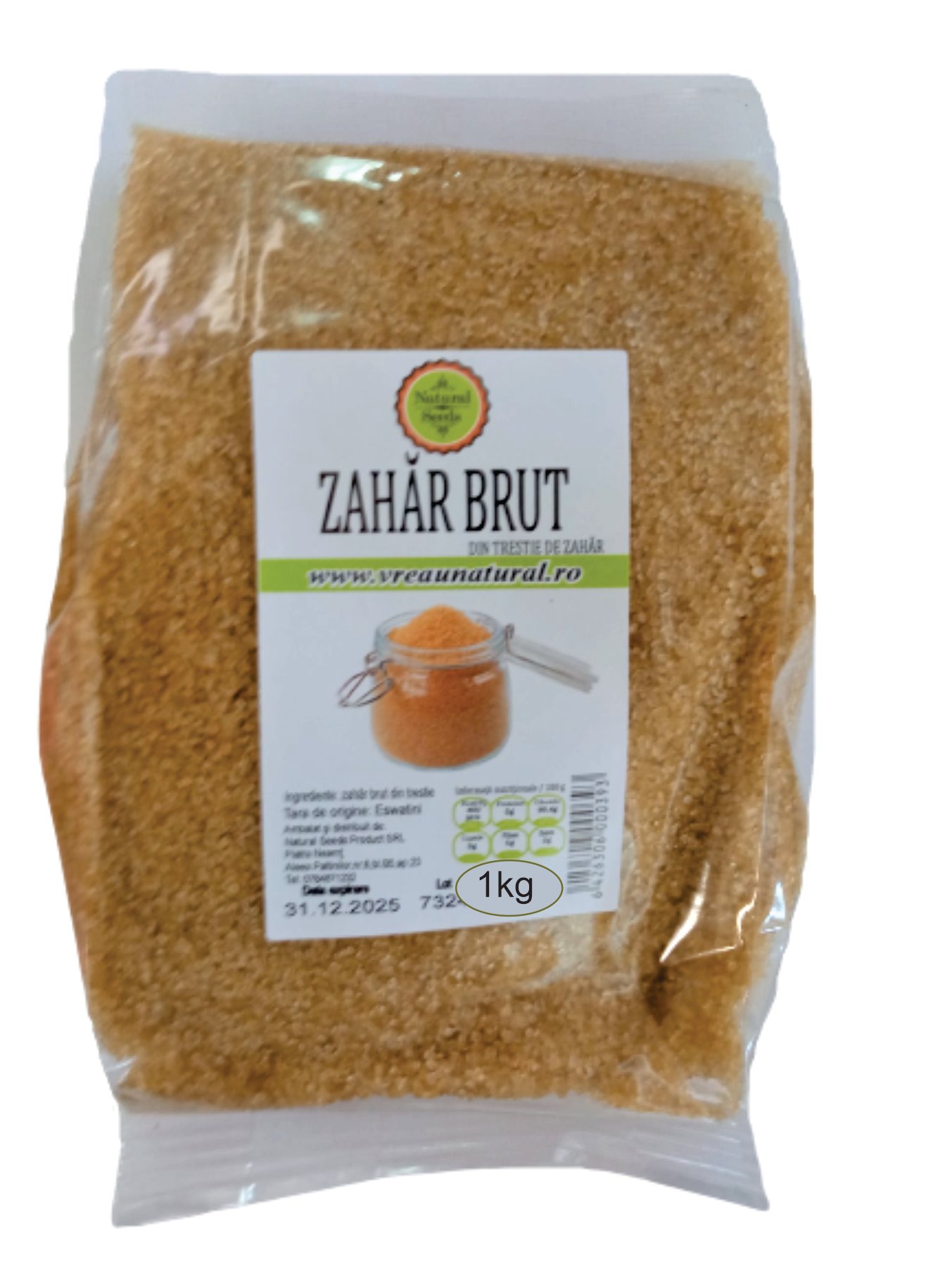 Zahar brun, Natural Seeds Product