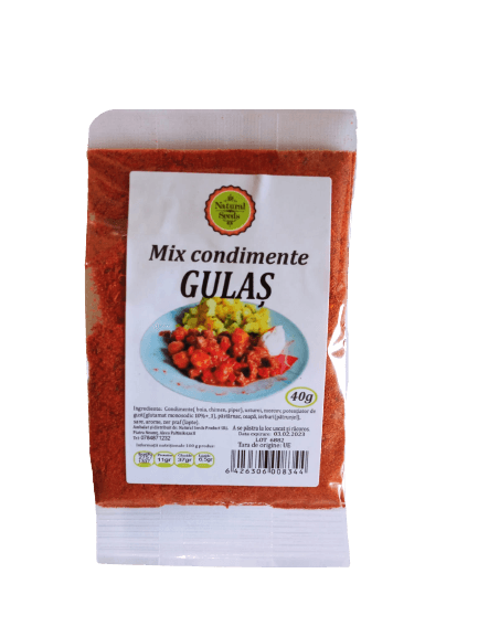 Gulas condimente, 40 g