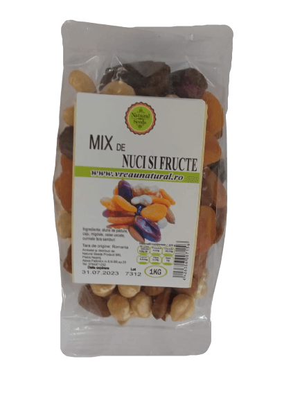 Mixt de nuci si fructe, Natural Seeds Product