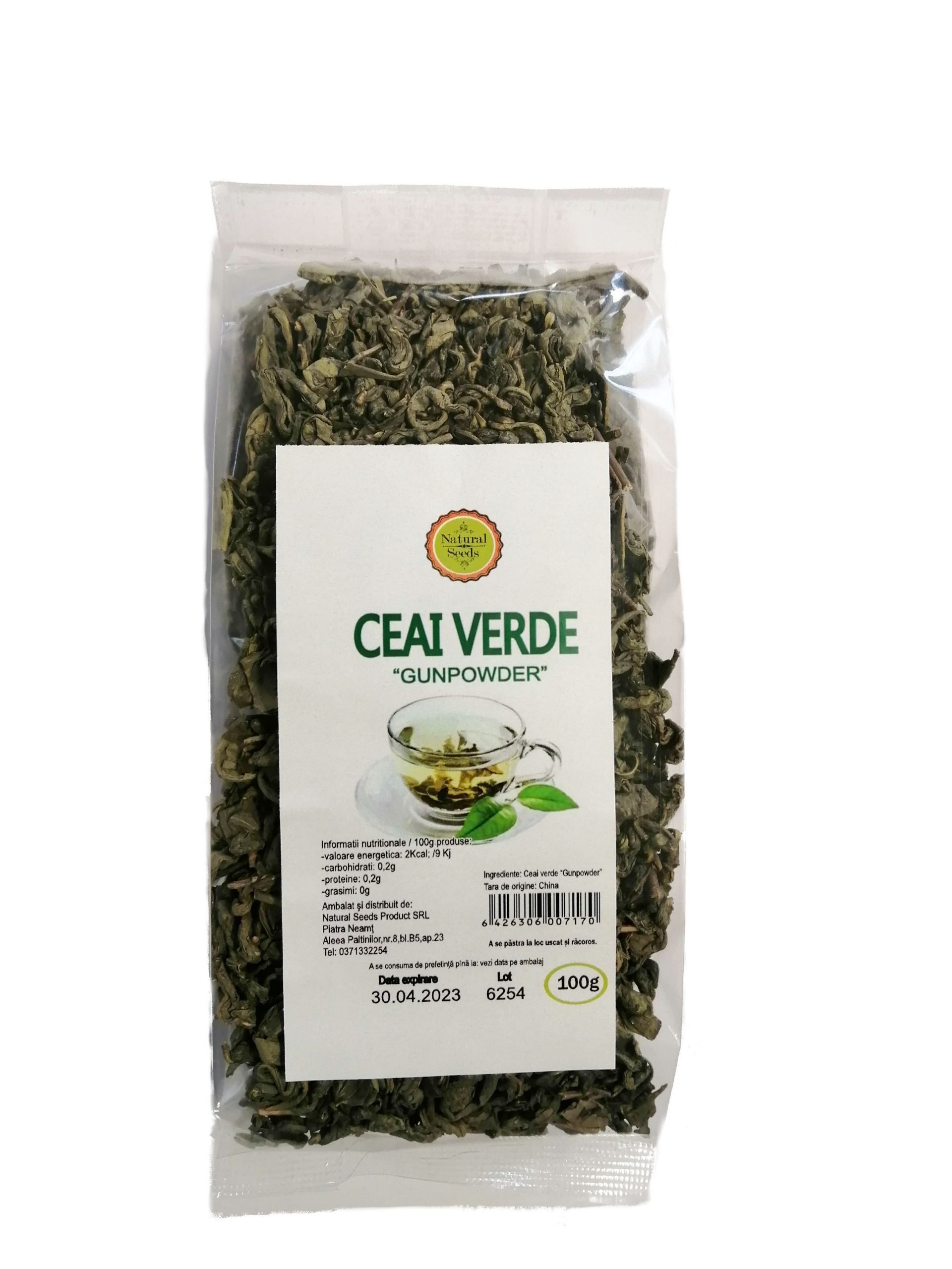 Ceai verde Gunpowder - 1 | YEO