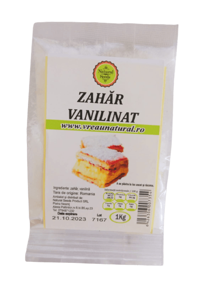 Zahar vanilinat, Natural Seeds Product