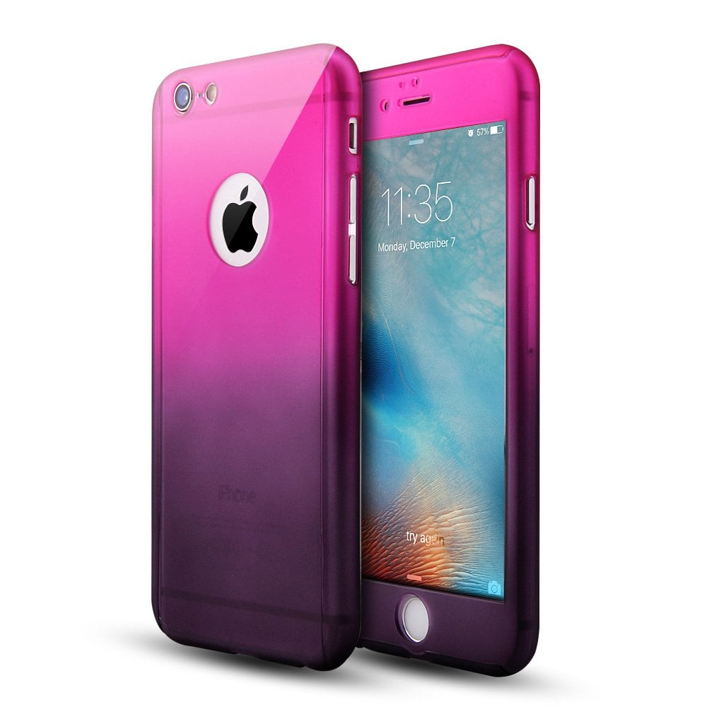 Husa MyStyle FullBody, Apple iPhone 7 Plus acoperire totala 360 folie gratis