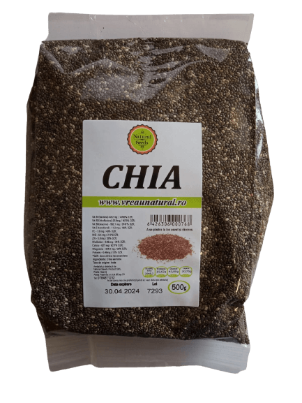 Chia seminte, Natural Seeds Product