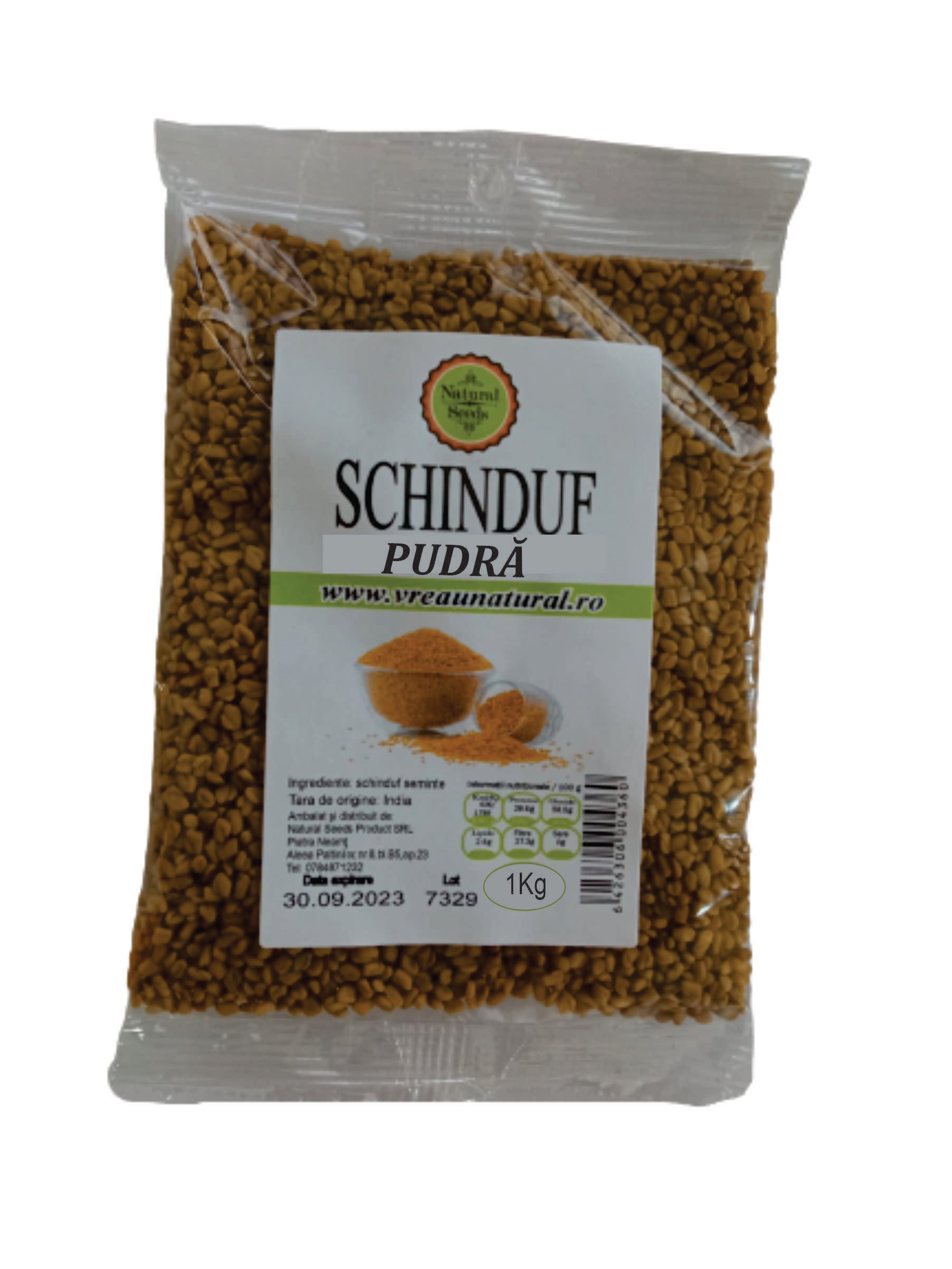 Schinduf pudra, Natural Seeds Product