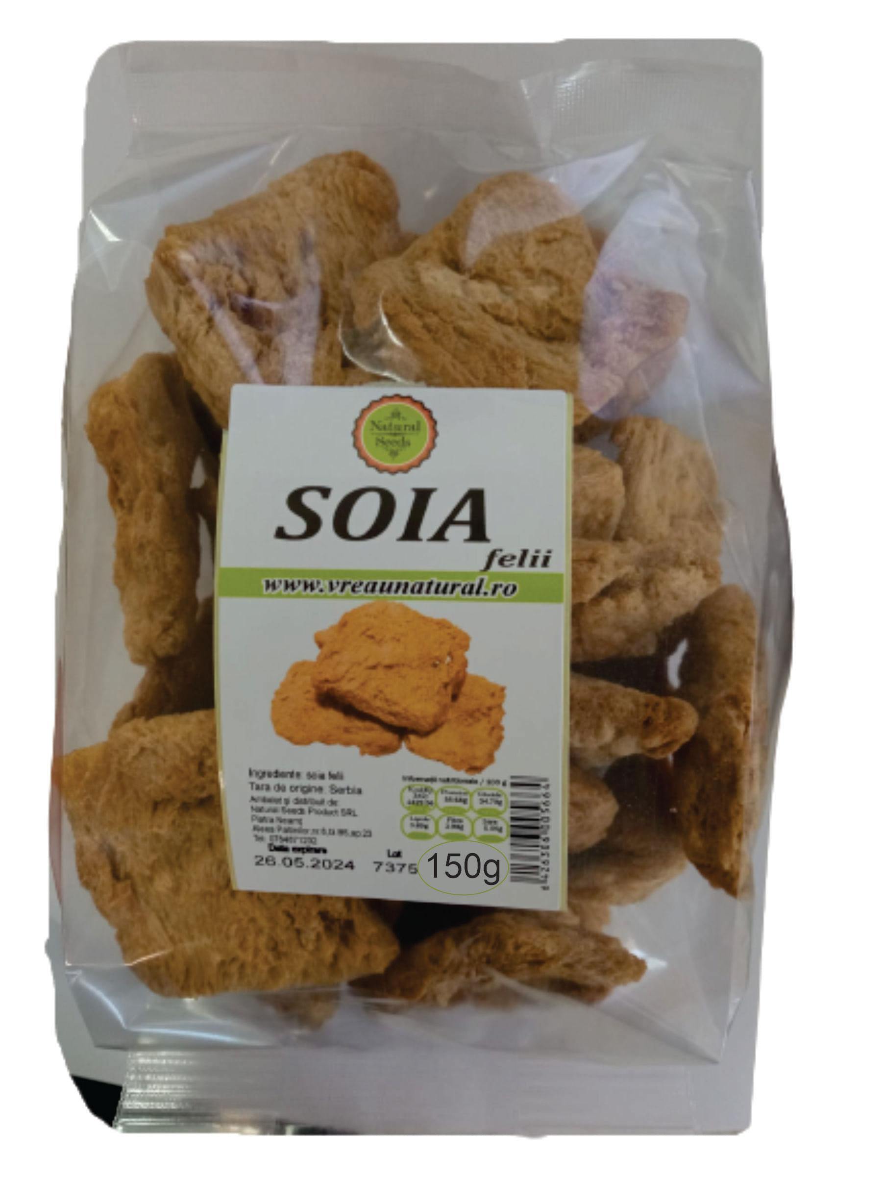 Soia felii, Natural Seeds Product