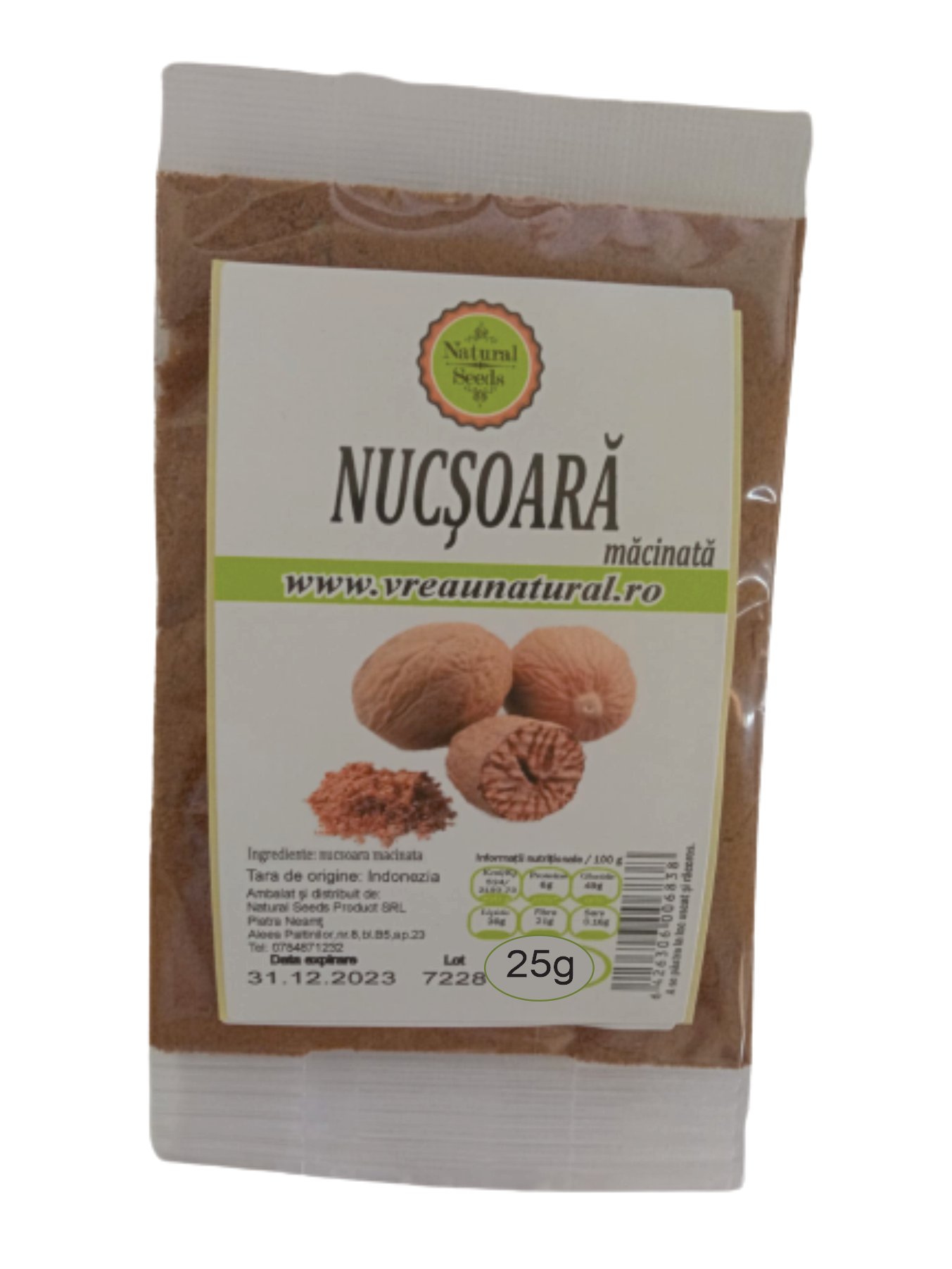 Nucsoara pudra, Natural Seeds Product
