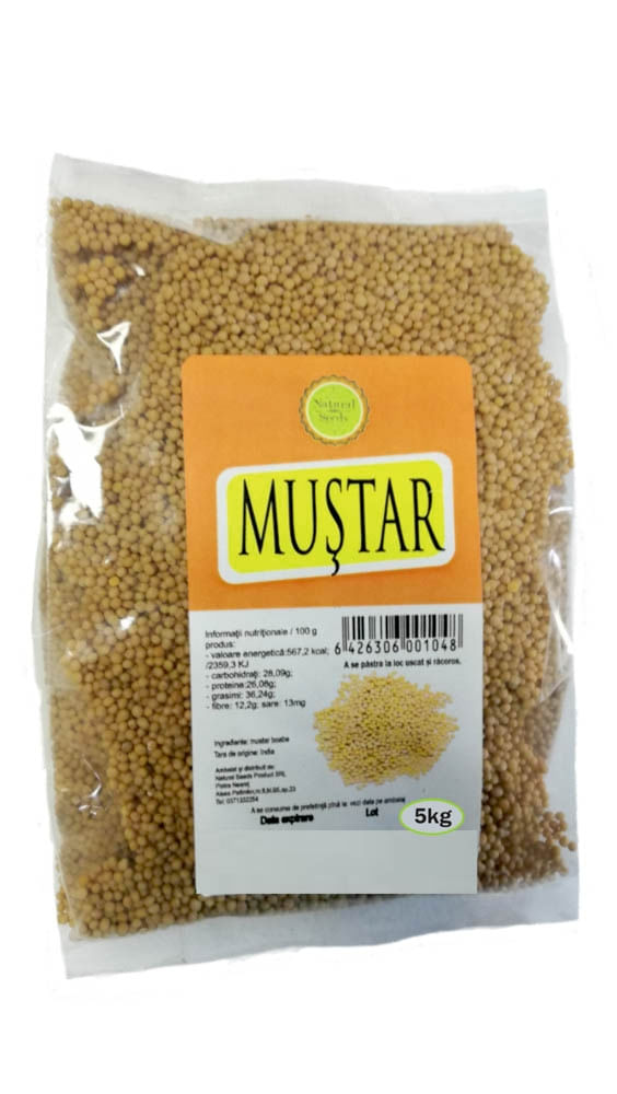 Mustar seminte, 5 kg - 1 | YEO