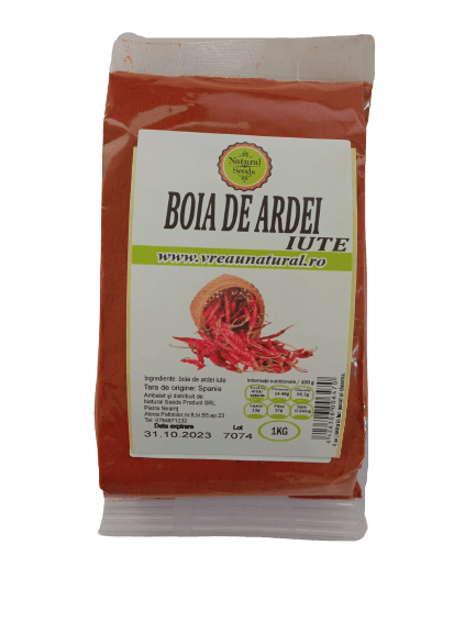Boia ardei iute, Natural Seeds Product