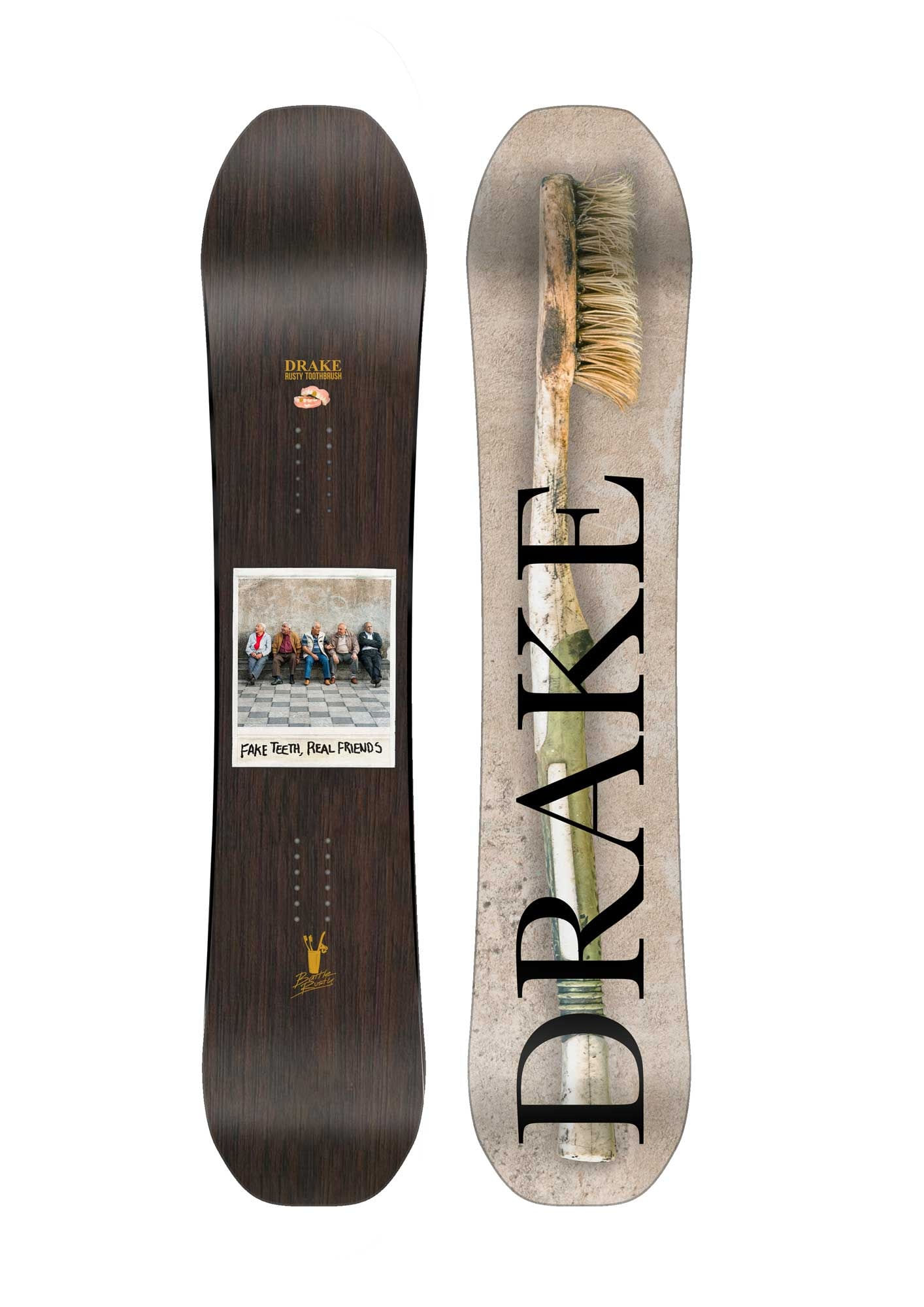 Snowboard Drake Battle Rusty