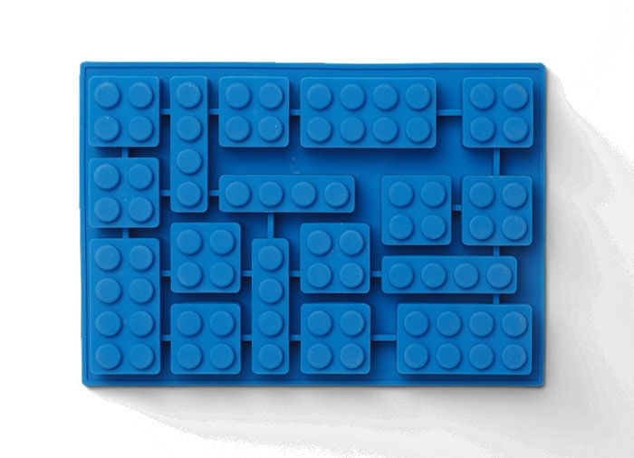 Tava cuburi de gheata LEGO, albastru, 5+ ani