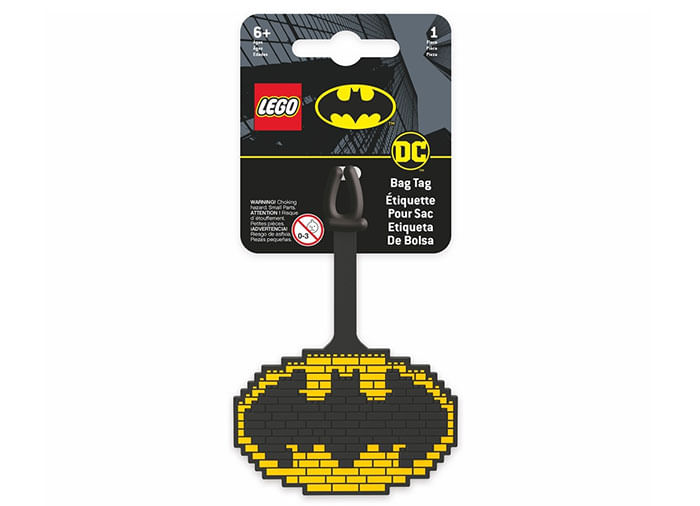 Eticheta LEGO DC Super Heroes Logo Batman, 6+ ani