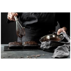 prajitura cu foi de napolitana si ciocolata Tapet autoadeziv Premium, textura canvas, Prajitura cu ciocolata, 130 x 87 cm