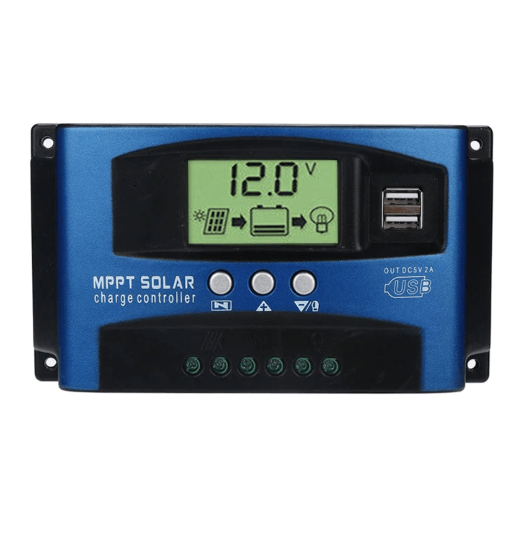 Controler pentru panou solar MPPT, Pro Sun, ecran LCD, 12/24 V, 50 A