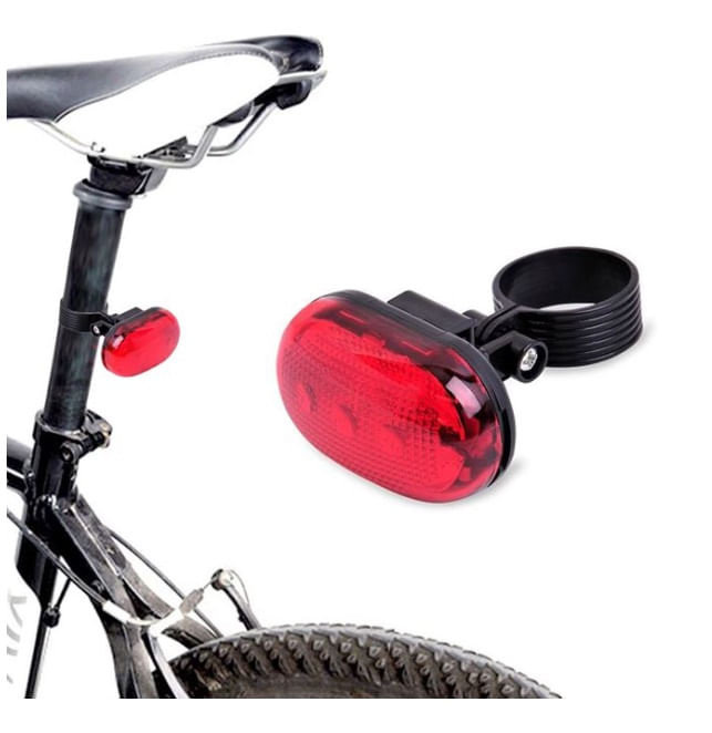 Stop LED pentru bicicleta, CRT, 3 lampi, Pro Bike, rosu - 1 | YEO