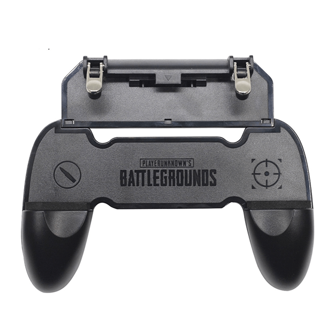 GamePad W10 BattleGrounds Edition, trigger metalic, negru