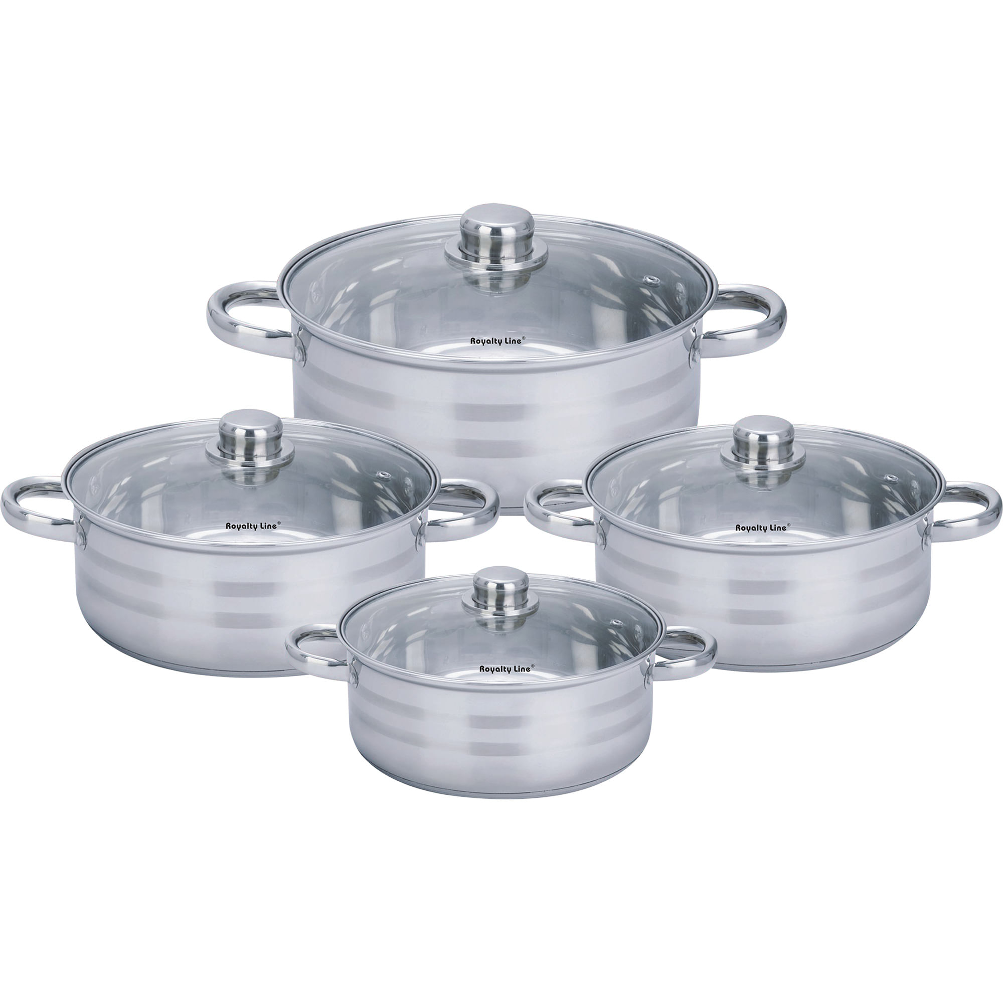 Set Oale Royalty line, inductie, 8 piese