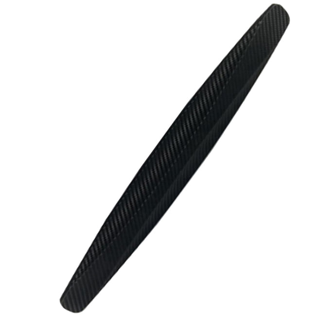 Banda de protectie flexibila din cauciuc pentru bara fata, 40 cm, negru