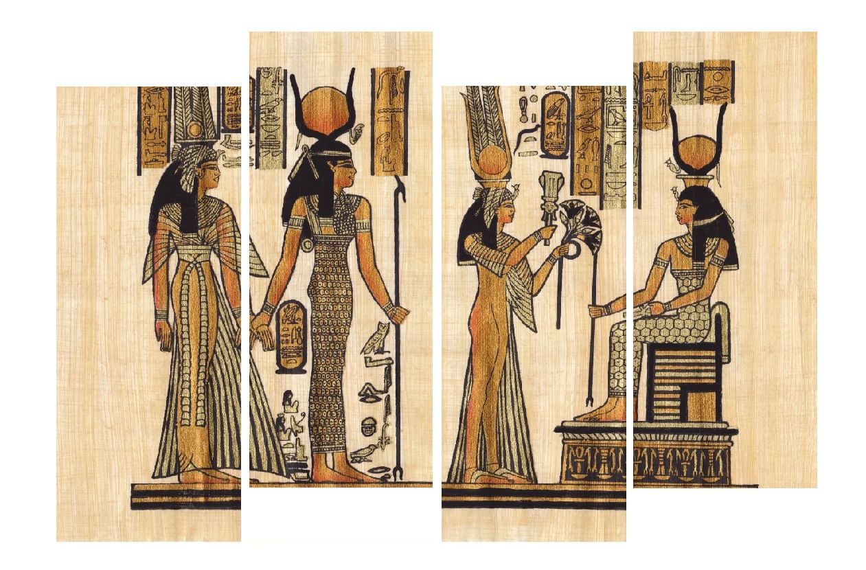 Tablou multicanvas 4 piese Egipt 4, 120 x 95 cm
