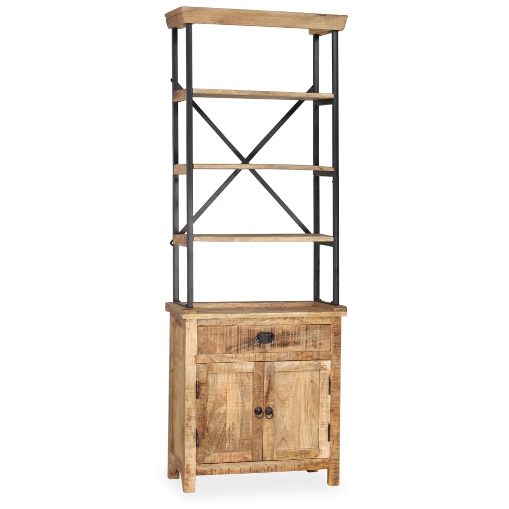 Servanta cu etajere, Lemn masiv de mango 65 x 30 x 180 cm — imaginea 4