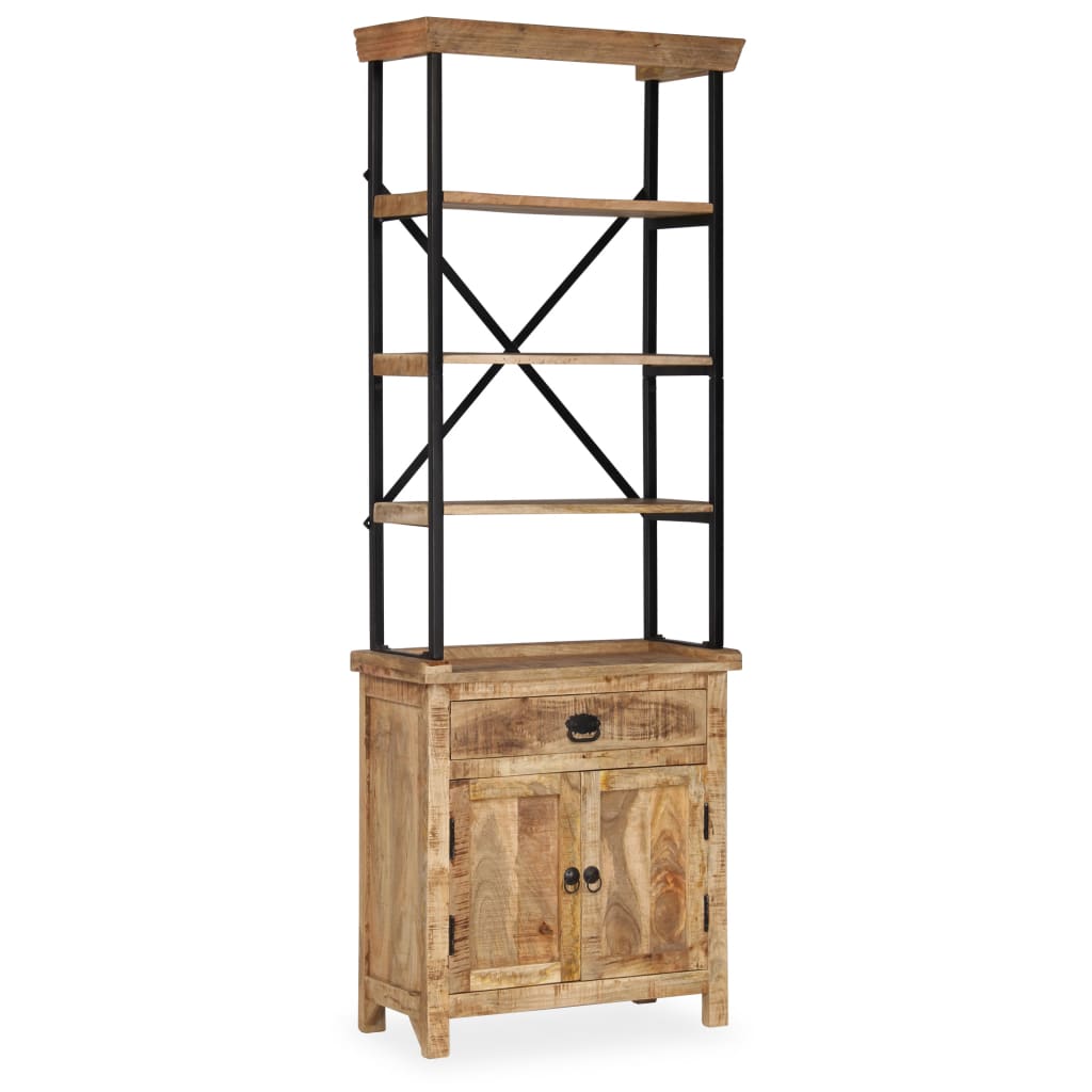 Servanta cu etajere, Lemn masiv de mango 65 x 30 x 180 cm — imaginea 6