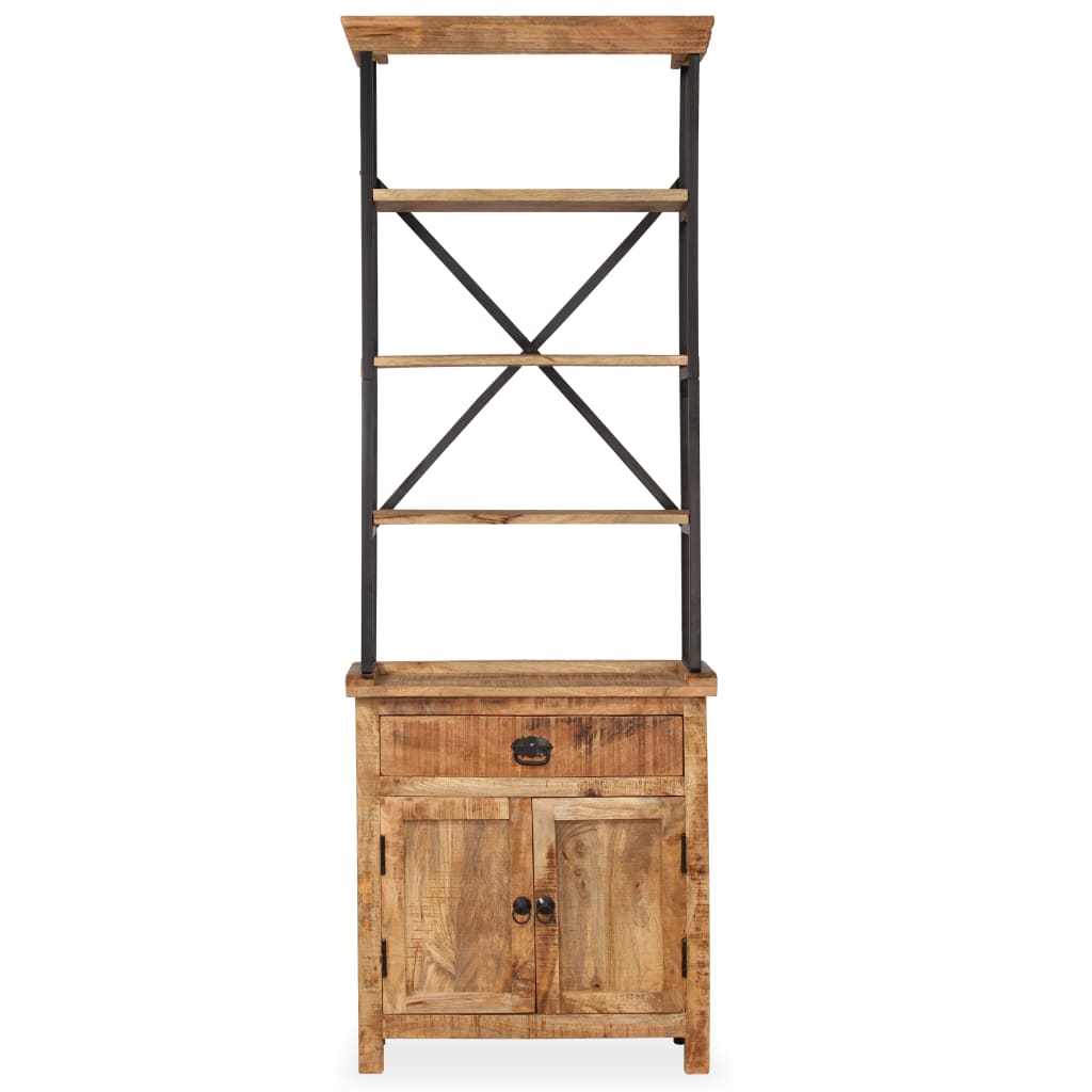 Servanta cu etajere, Lemn masiv de mango 65 x 30 x 180 cm — imaginea 10