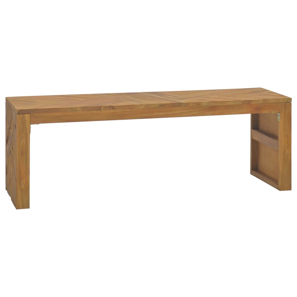 Comoda TV, 110 x 60 x 38 cm, lemn masiv de tec — imaginea 4