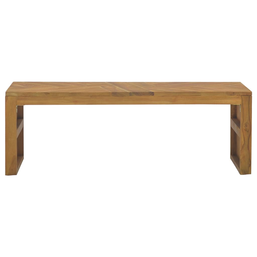 Comoda TV, 110 x 60 x 38 cm, lemn masiv de tec — imaginea 5