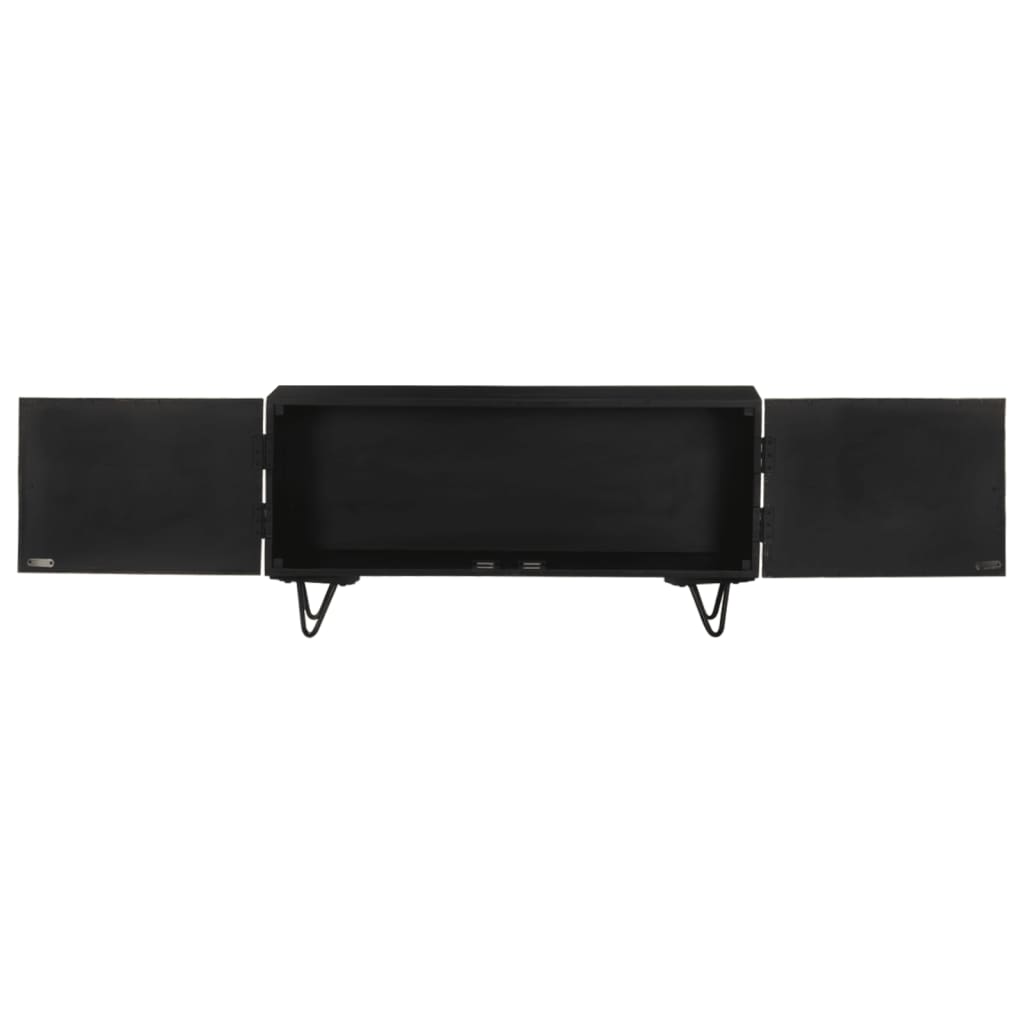 Comoda TV, 90 x 30 x 45 cm, lemn masiv de mango — imaginea 2