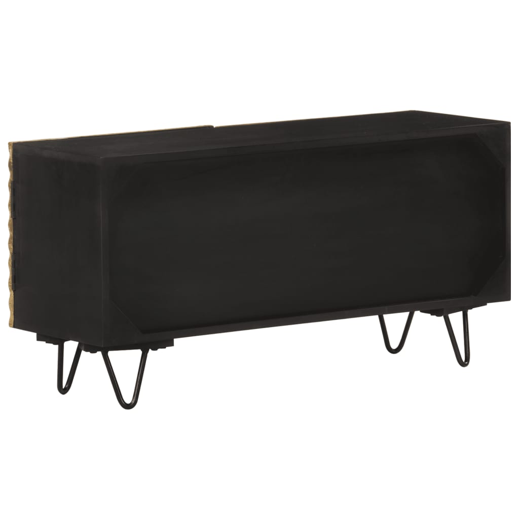 Comoda TV, 90 x 30 x 45 cm, lemn masiv de mango — imaginea 10