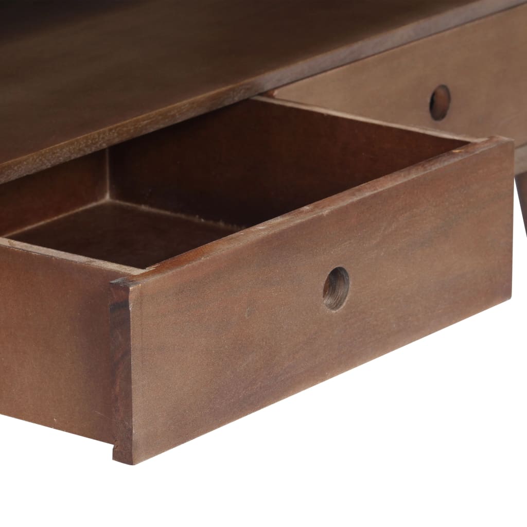 Comoda TV, 110 x 35 x 50 cm, lemn masiv de acacia — imaginea 2