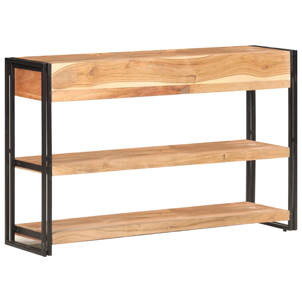 Servanta, 120 x 30 x 75 cm, lemn masiv de acacia — imaginea 11