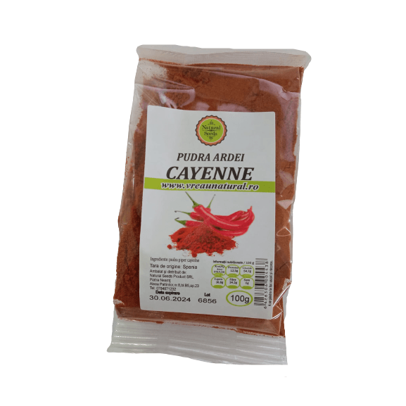 Pudra ardei cayenne, Natural Seeds Product