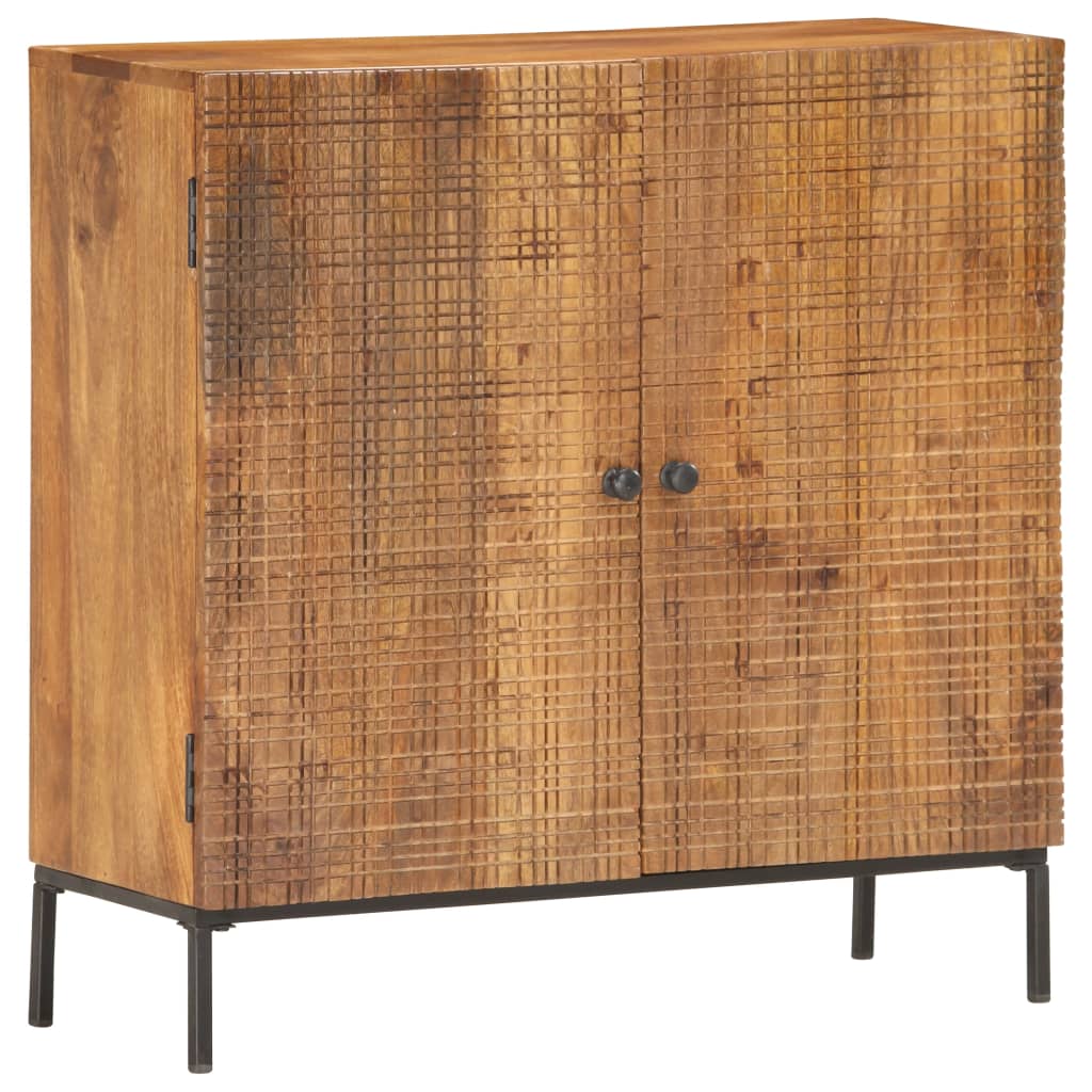 Servanta, 75 x 30 x 75 cm, lemn masiv de mango — imaginea 3