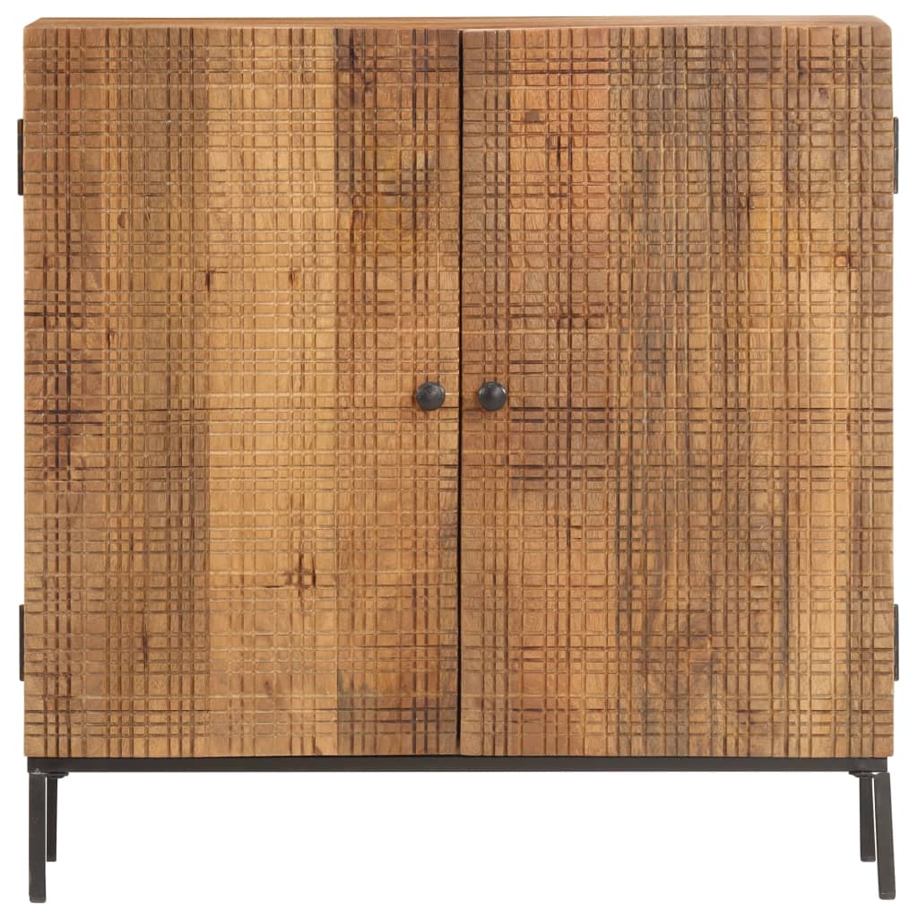 Servanta, 75 x 30 x 75 cm, lemn masiv de mango — imaginea 7