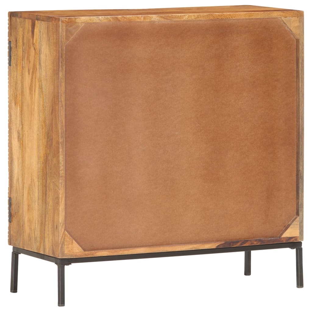 Servanta, 75 x 30 x 75 cm, lemn masiv de mango — imaginea 8