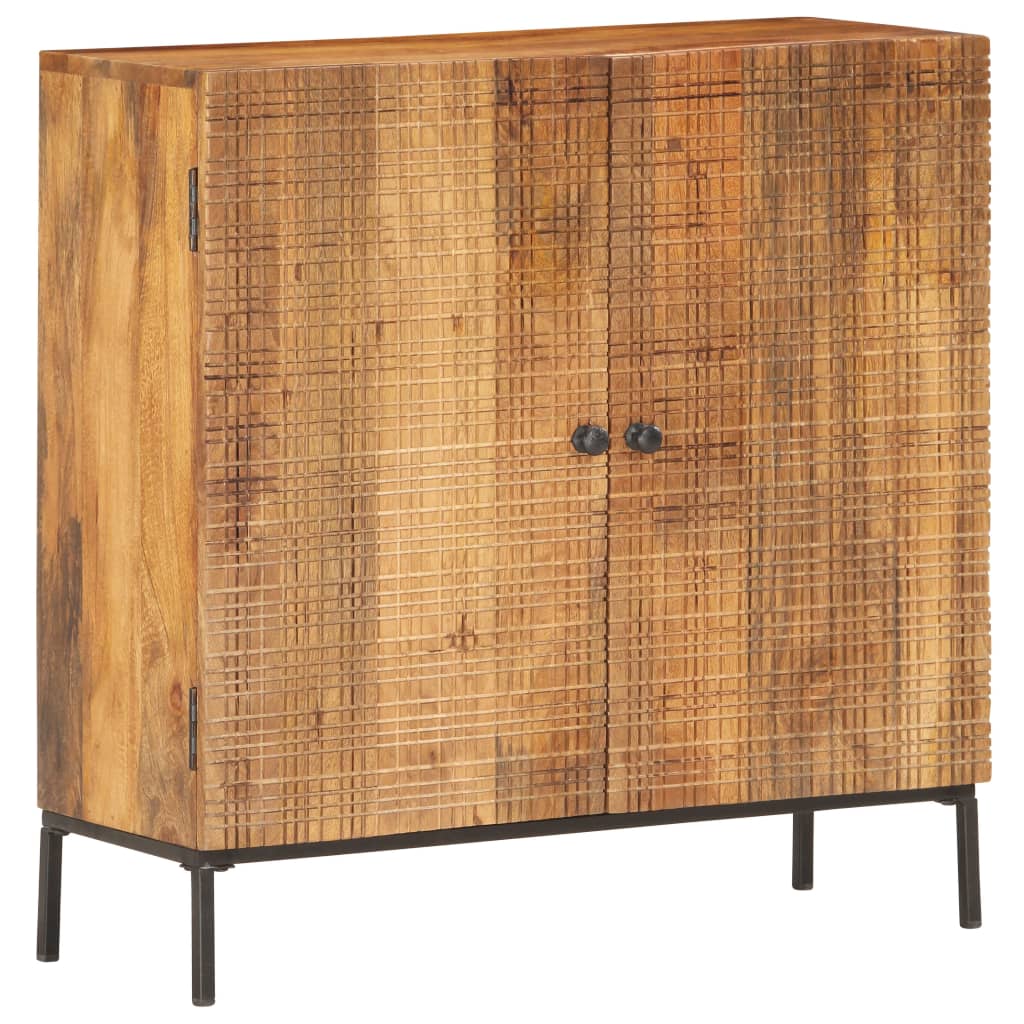 Servanta, 75 x 30 x 75 cm, lemn masiv de mango — imaginea 12