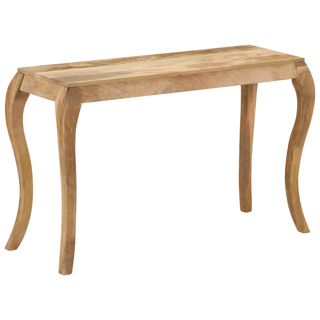 Masa consola, 118 x 38 x 76 cm, lemn masiv de mango — imaginea 2