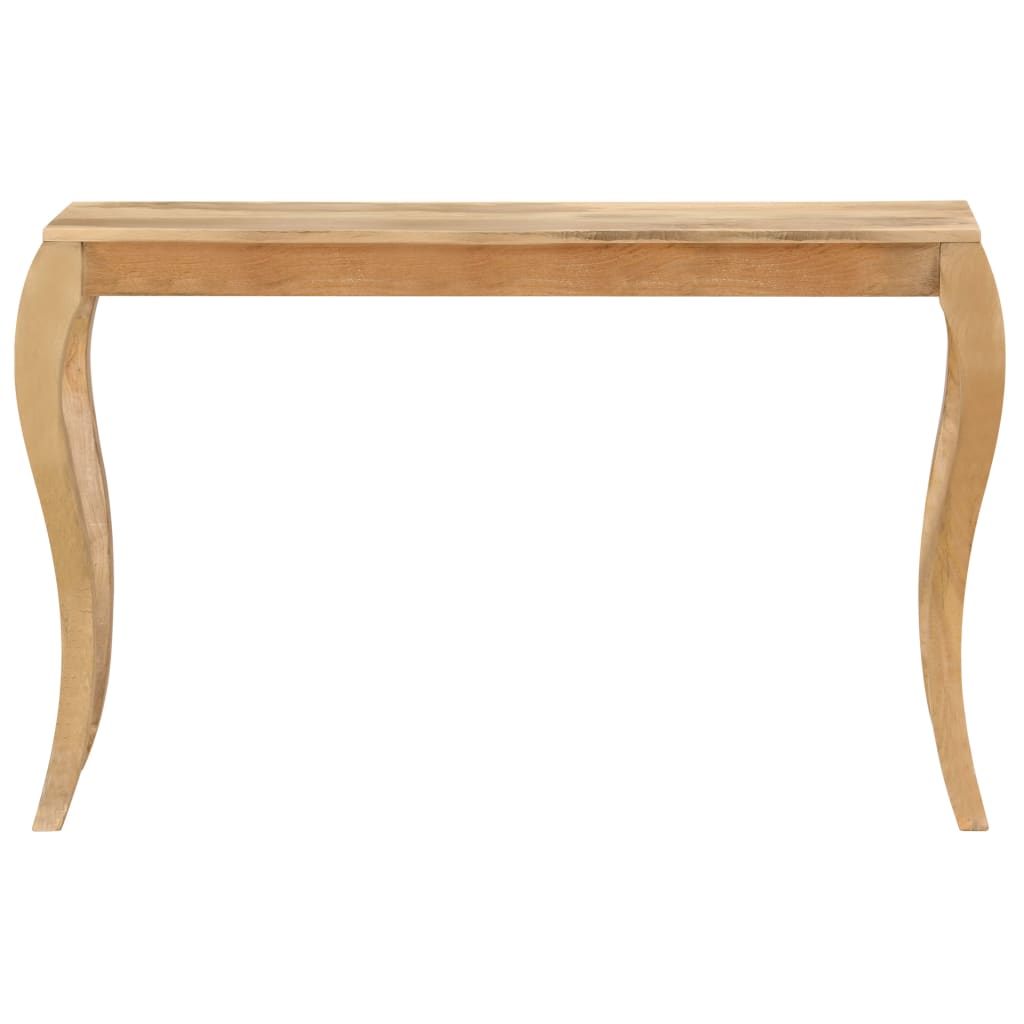 Masa consola, 118 x 38 x 76 cm, lemn masiv de mango — imaginea 3