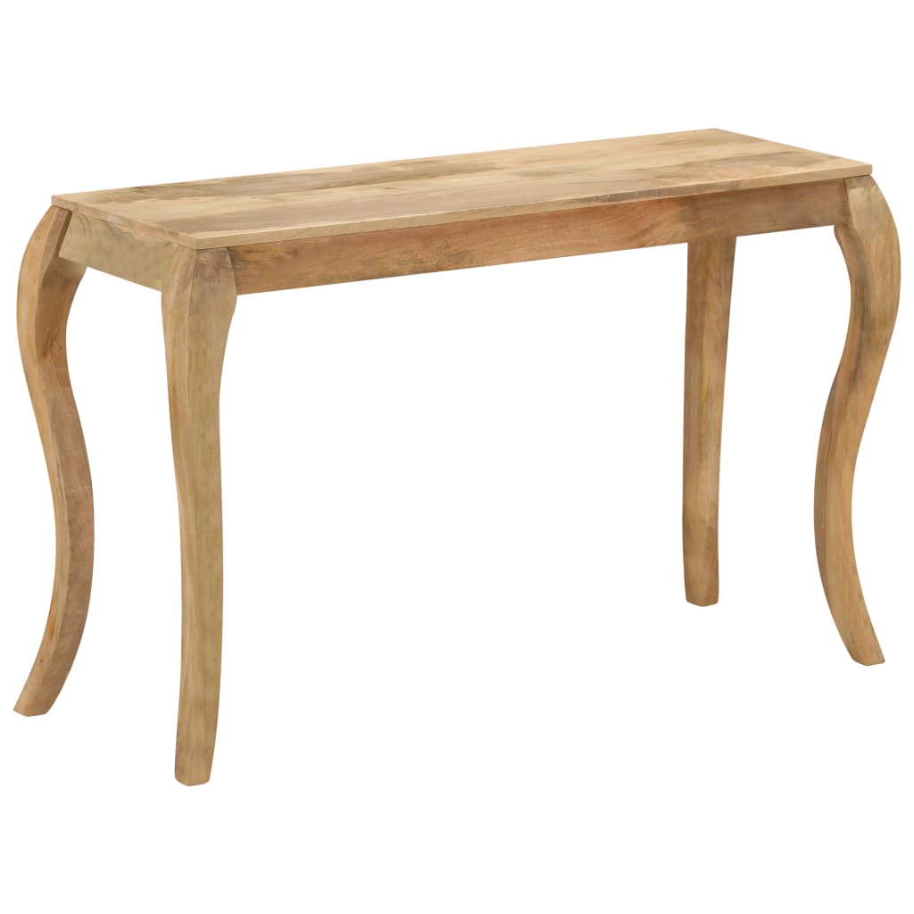 Masa consola, 118 x 38 x 76 cm, lemn masiv de mango — imaginea 5