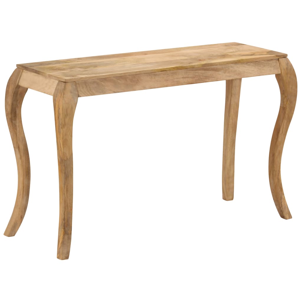 Masa consola, 118 x 38 x 76 cm, lemn masiv de mango — imaginea 10