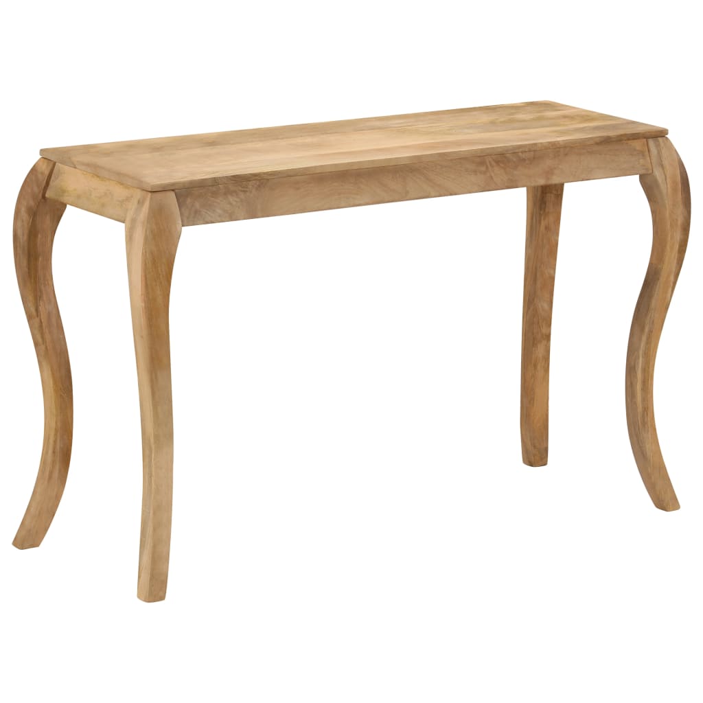Masa consola, 118 x 38 x 76 cm, lemn masiv de mango — imaginea 11