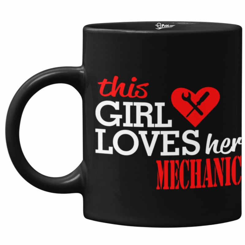 Cana neagra, This girl loves her mechanic, Priti Global, 330 ml