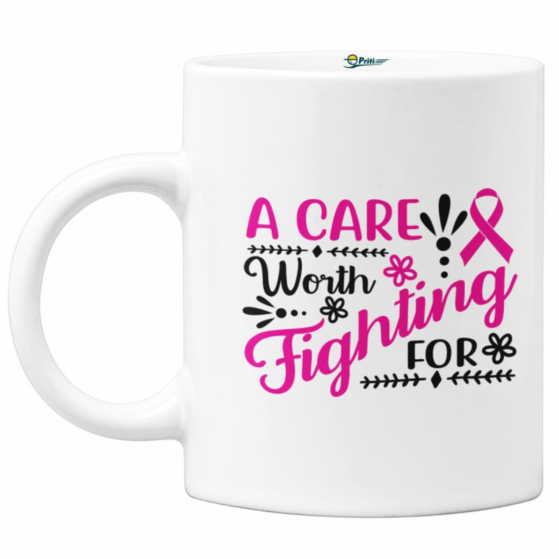 Cana A care worth fighting for, Priti Global, floricele, 330 ml