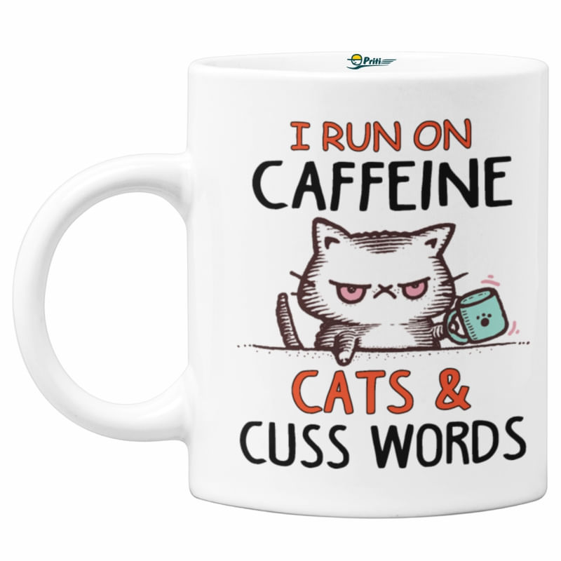 Cana I run on caffeine cats, Priti Global, 330 ml