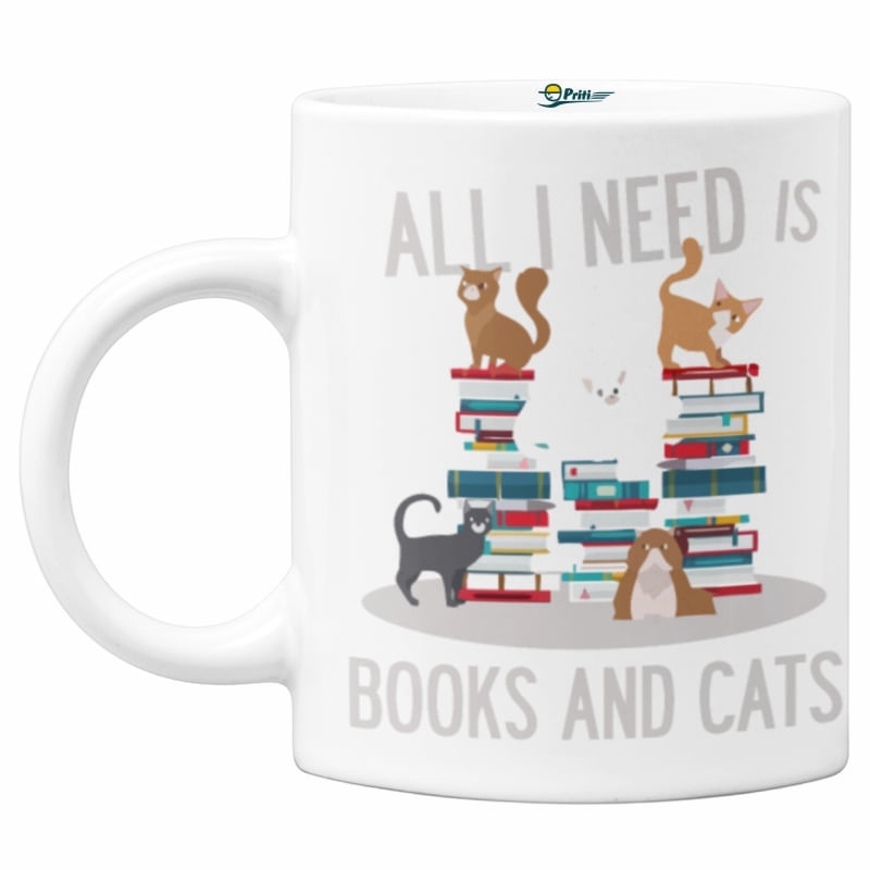 Cana All I need, Priti Global, books and cats, 330 ml