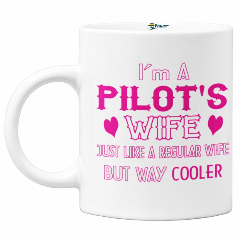 Cana Pilot wife, Priti Global, pentru piloti, 330 ml