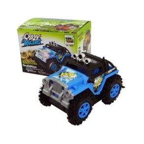 Masina de teren Bibilel, model Jeep, cu baterii, Albastru, BBL1681