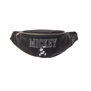 Borseta sport Mickey Mouse din piele ecologica, Talie max 130 cm, Negru, SSY-BBL4110