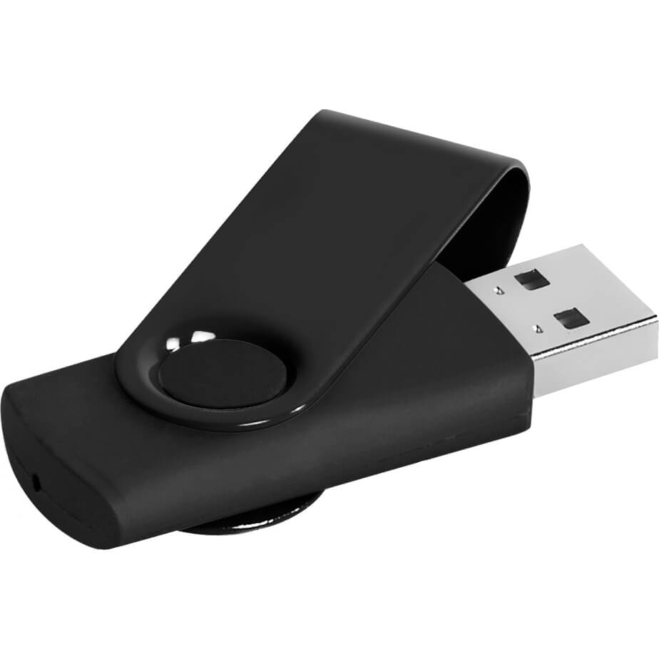 Stick de memorie USB 2.0, 16 GB, Negru, COR-BBL3704